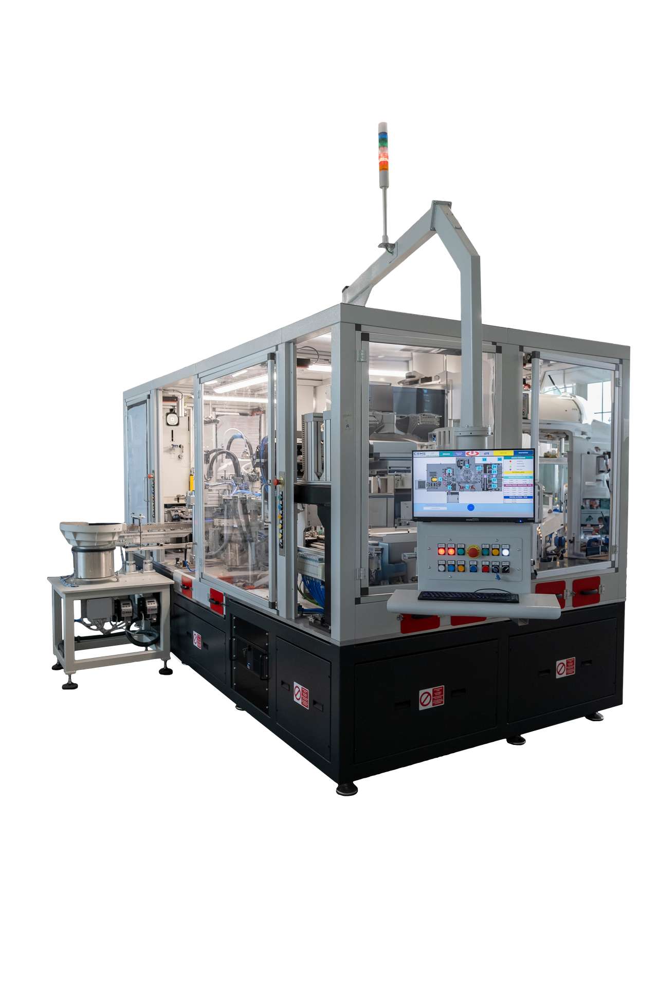Valve mounting machine