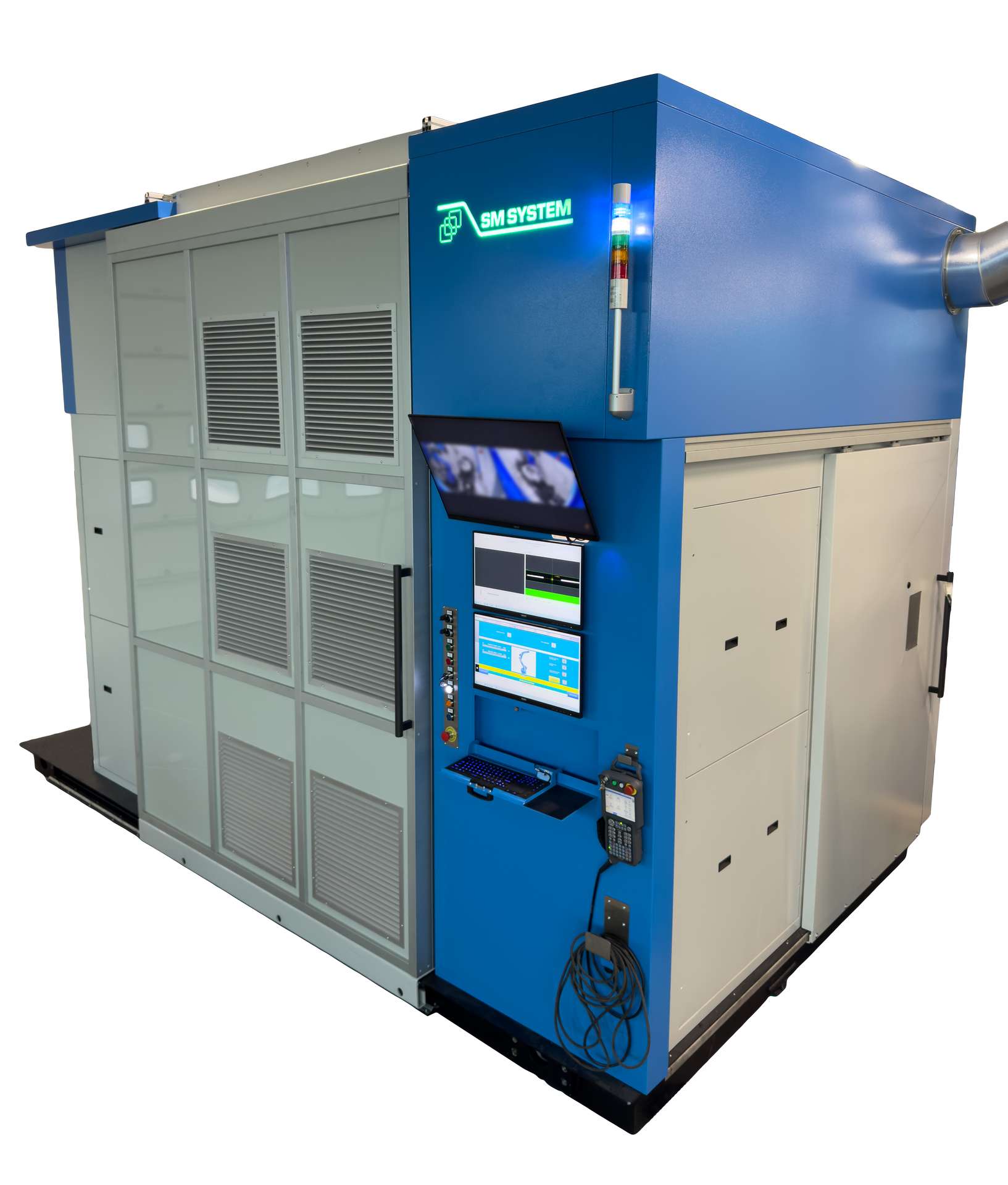 Heavy loads robotic welding machine